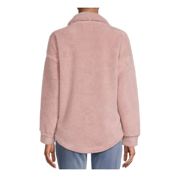 Time and Tru Faux Sherpa Button-Front Jacket size XL NWT - Picture 5 of 5